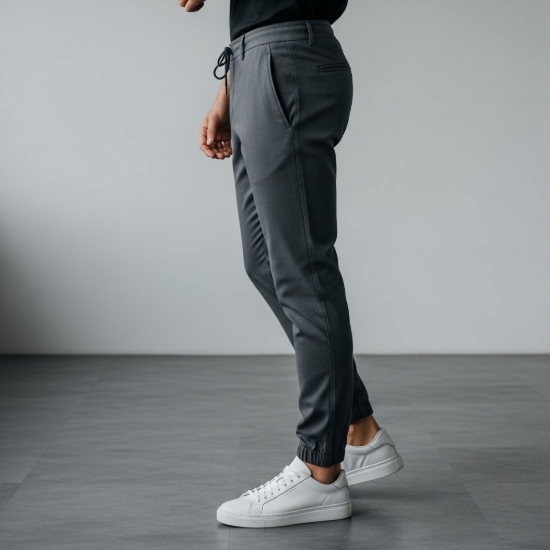 Nova Esnek Dokulu Slim-Fit Jogger Pantolon