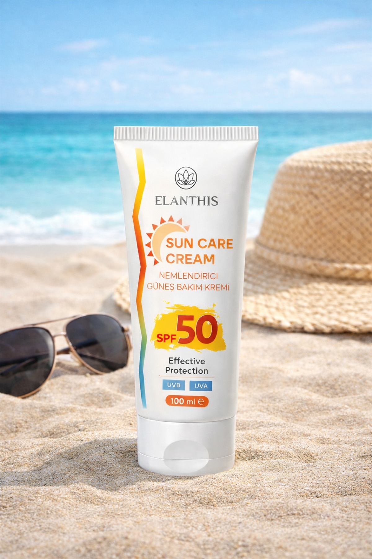 Elanthis Aile Boyu Güneş Koruma Paketi - Çocuk SPF 50 (50 ml) + Yetişkin SPF 50+ (100 ml)