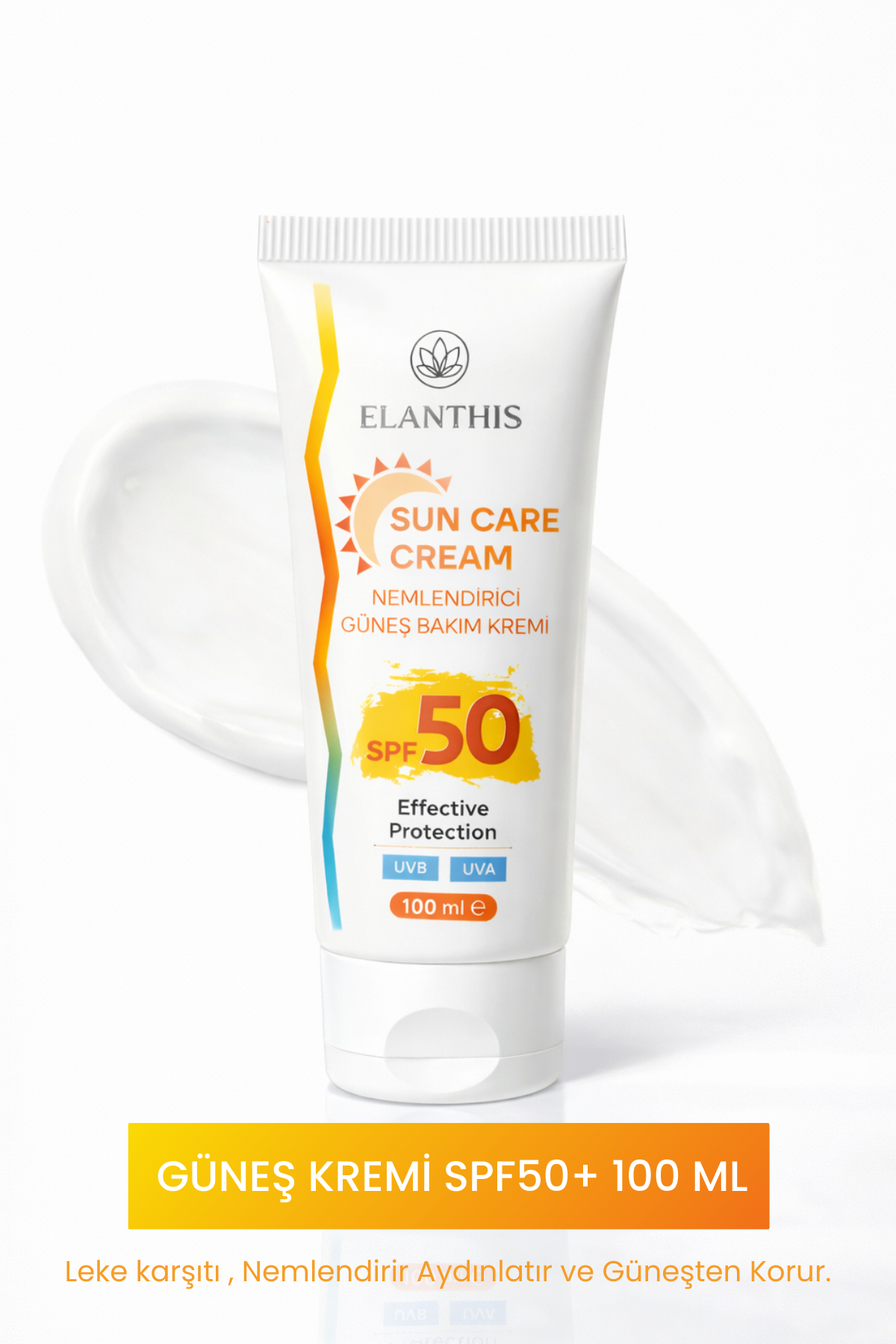 Elanthis Aile Boyu Güneş Koruma Paketi - Çocuk SPF 50 (50 ml) + Yetişkin SPF 50+ (100 ml)